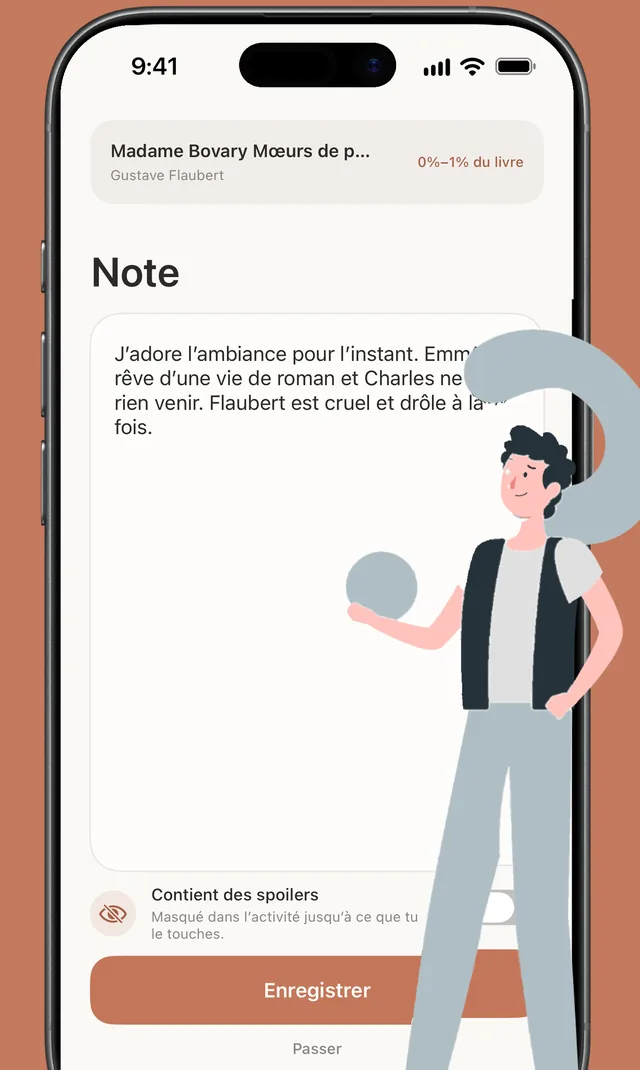 Une note de lecture écrite en fin de session
